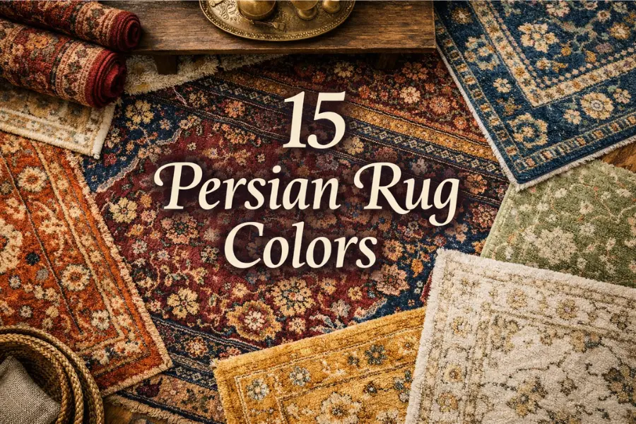 15 persian rug colors Styled to Glow the 15 persian rug colors