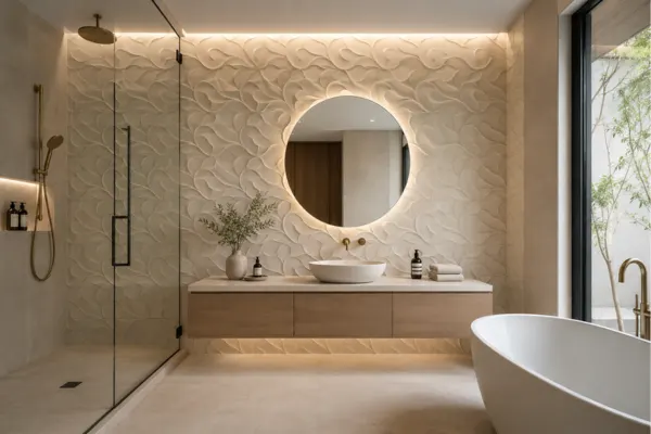 the 3D Textured Accent Wall