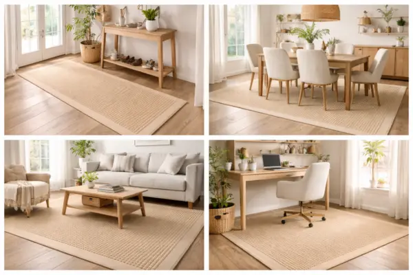 the Best rooms for sisal rugs