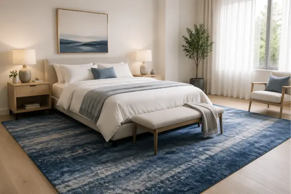 the Blue Rug Center Point Bedroom
