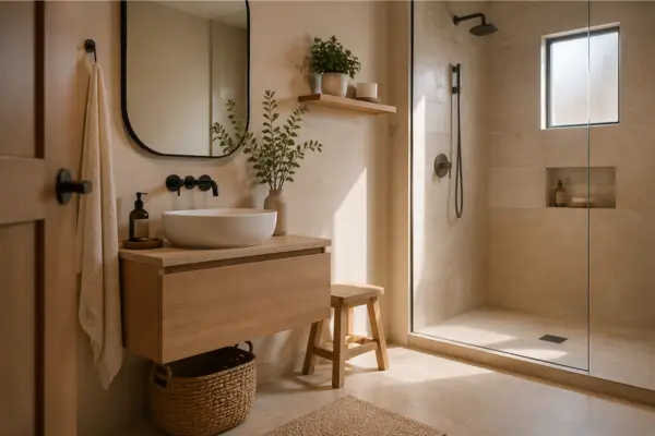 Bring in Natural Materials for Warmth and Styled to Glow the Bring in Natural Materials for Warmth and