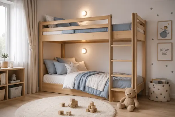Bunk Bed Space Saver Design Styled to Glow the Bunk Bed Space Saver Design