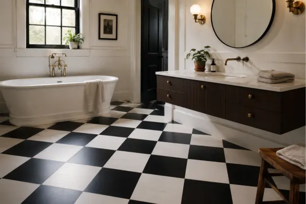 the Checkerboard Pattern for Retro Flair