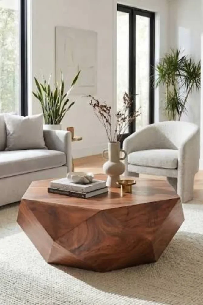 the Clustered Drum Coffee Tables