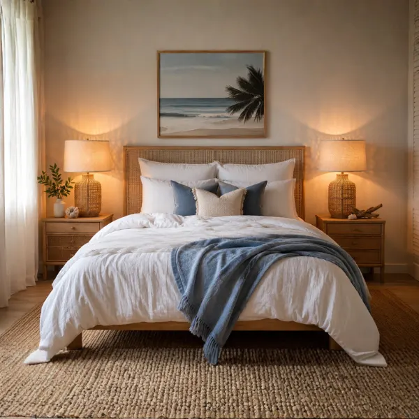 Coastal Twin Wicker Table Lamps Styled to Glow the Coastal Twin Wicker Table Lamps