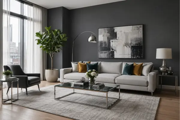 Cool Charcoal Gray Styled to Glow the Cool Charcoal Gray