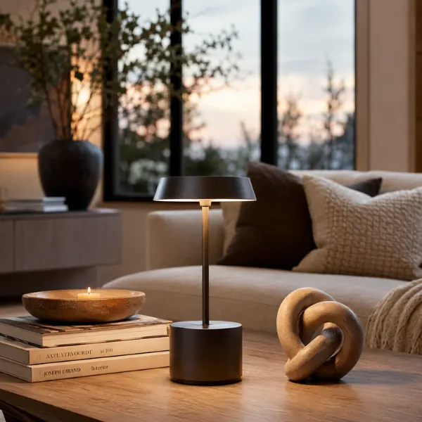 the Cordless Rechargeable Portable LED Table Lamp