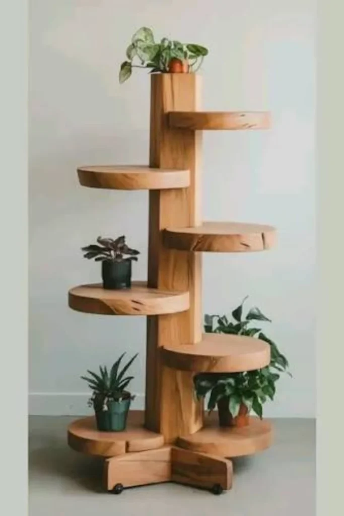 Corner Plant Shelf Tower Styled to Glow the Corner Plant Shelf Tower