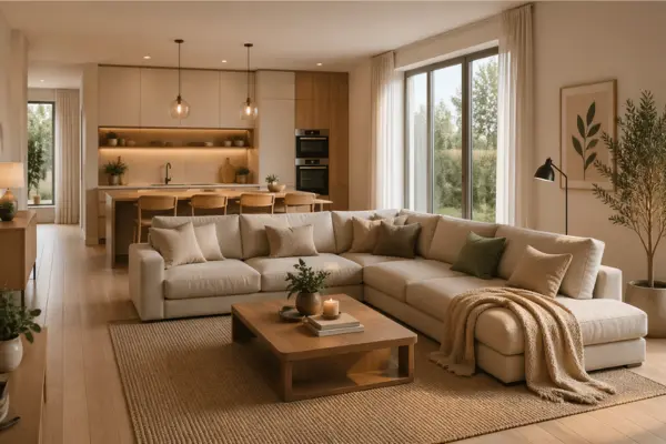 Cozy Corner Sofa Layout Styled to Glow the Cozy Corner Sofa Layout