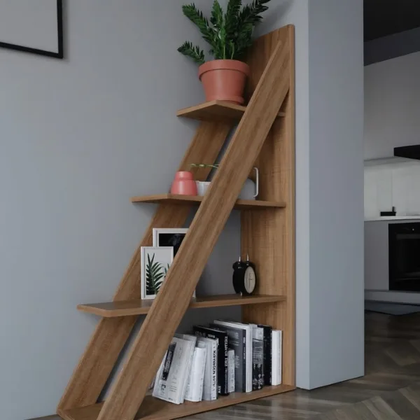 Decorative Ladder Corner Styled to Glow the Decorative Ladder Corner