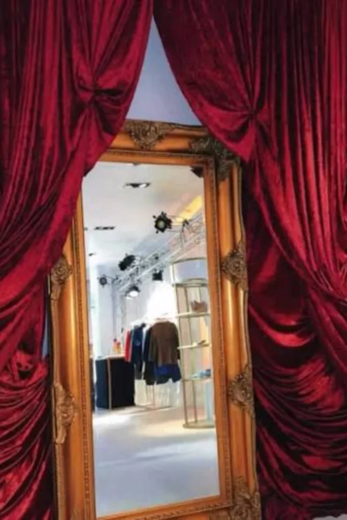 Deep Burgundy Velvet Drapes Styled to Glow the Deep Burgundy Velvet Drapes