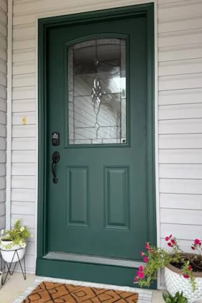 the Deep Teal Statement Door