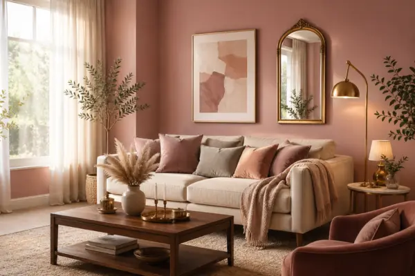 Dusty Rose Styled to Glow the Dusty Rose