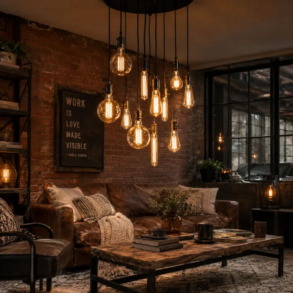 Edison Bulb Cluster Pendant Lighting Styled to Glow the Edison Bulb Cluster Pendant Lighting