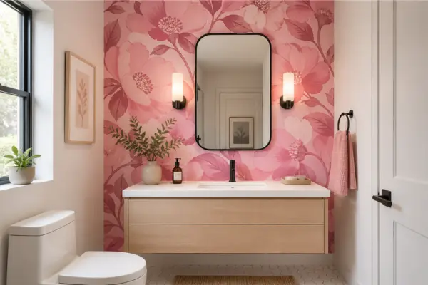 Feature Wallpaper for a Stylish Statement Styled to Glow the Feature Wallpaper for a Stylish Statement