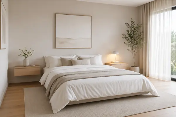 Floating Nightstands Only Styled to Glow the Floating Nightstands Only