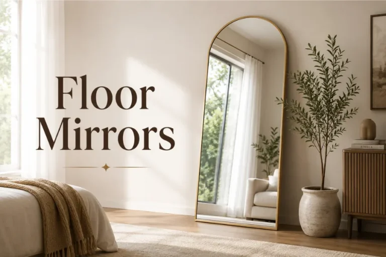 29 Floor Mirror Ideas That Will Completely Transform Any Room in Your Home