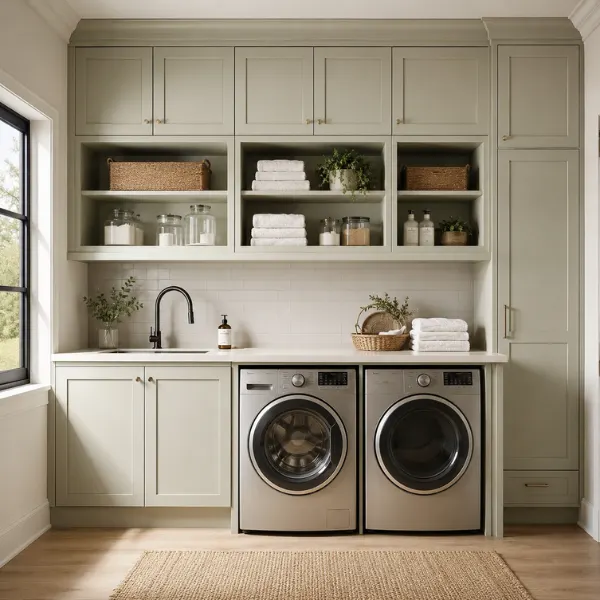 Floor to Ceiling Built In Cabinets Styled to Glow the Floor to Ceiling Built In Cabinets