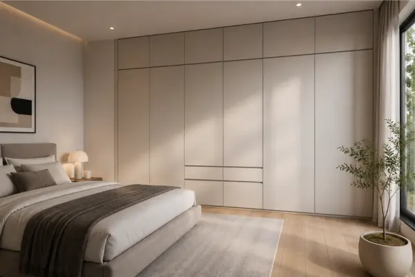 Floor to Ceiling Built In Wardrobe Styled to Glow the Floor to Ceiling Built In Wardrobe