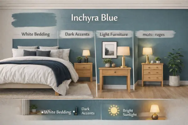 the Inchyra blue bedroom color