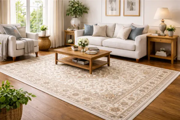 Ivory Persian Rugs Styled to Glow the Ivory Persian Rugs
