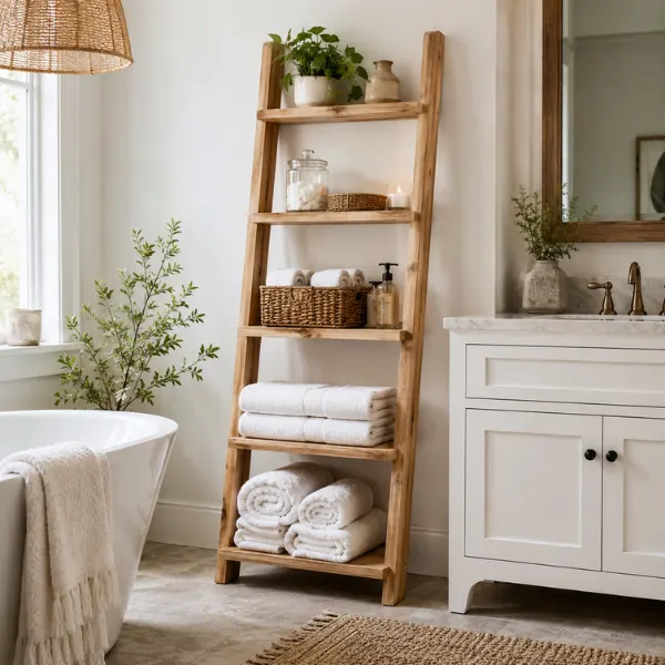 the Ladder Shelf Storage