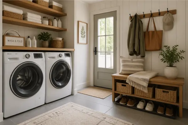 the Make It Work Like a Mini Mudroom