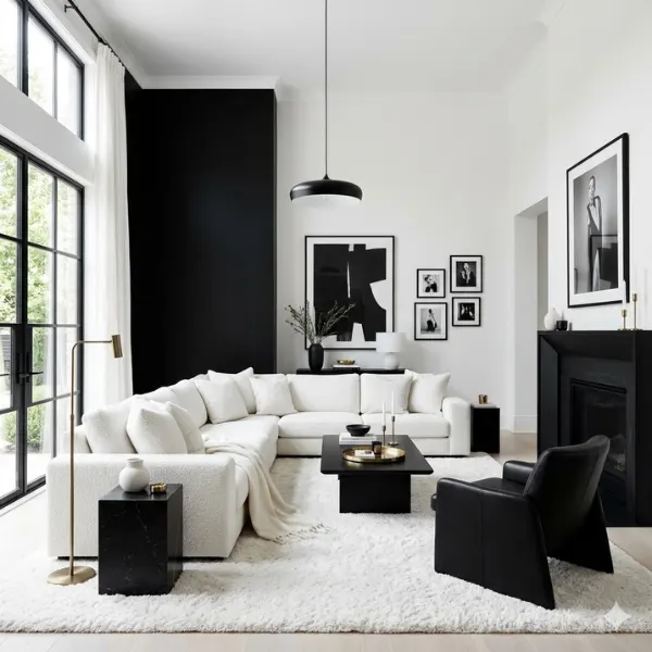 the Monochrome Black and White Drama