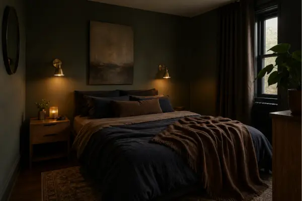 Moody Cocoon Bedroom Styled to Glow the Moody Cocoon Bedroom