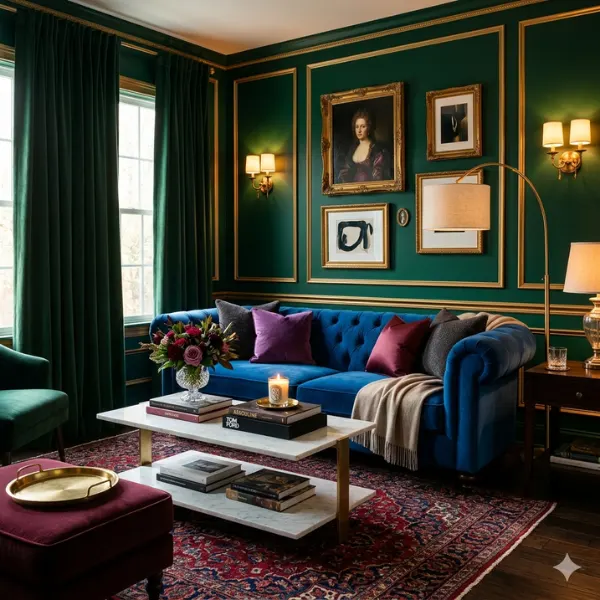 the Moody Jewel Tone Glam