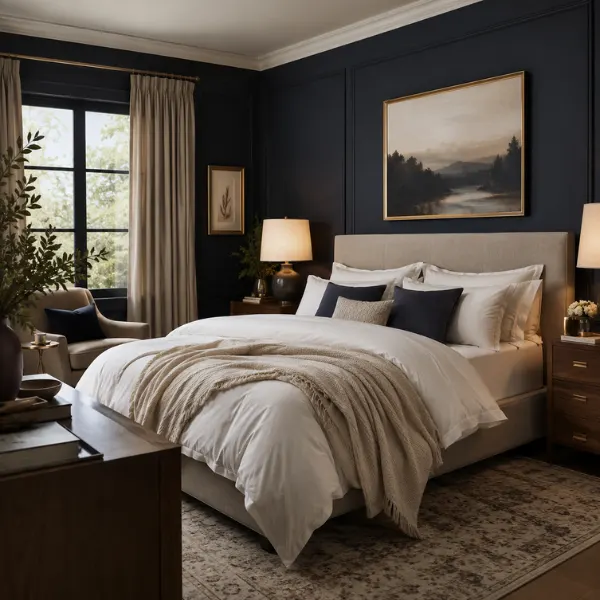 the Moody Navy Blue