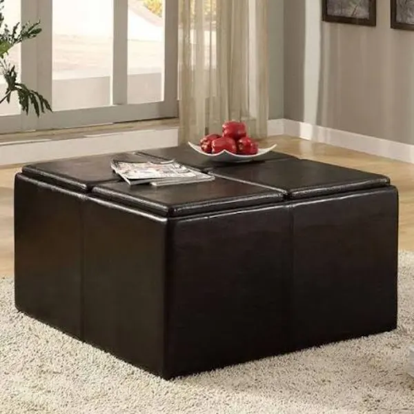 Multifunctional Storage Ottoman Styled to Glow the Multifunctional Storage Ottoman
