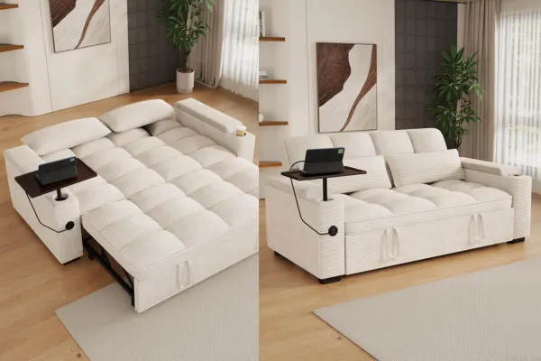 Multifunctional Studio Living Zone Styled to Glow the Multifunctional Studio Living Zone