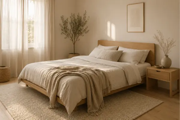 Natural Materials for Warmth Styled to Glow the Natural Materials for Warmth