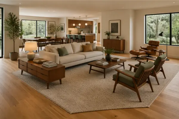 the Open Plan Zoning Layout