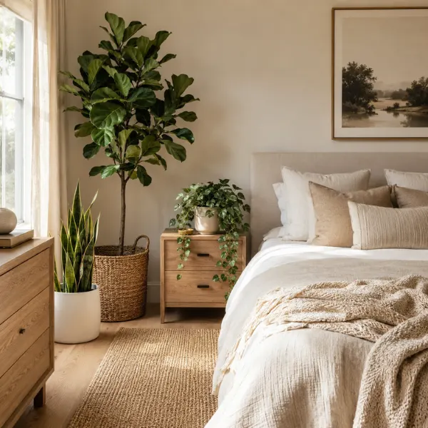 Organic Greenery Touches Styled to Glow the Organic Greenery Touches