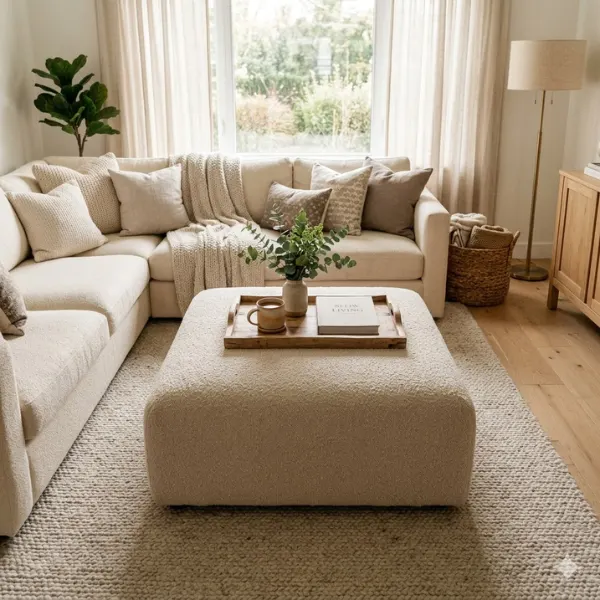 Ottoman Pouf Coffee Table Styled to Glow the Ottoman Pouf Coffee Table