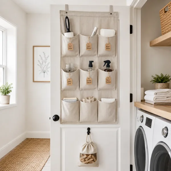 Over the Door Pocket Organiser Styled to Glow the Over the Door Pocket Organiser