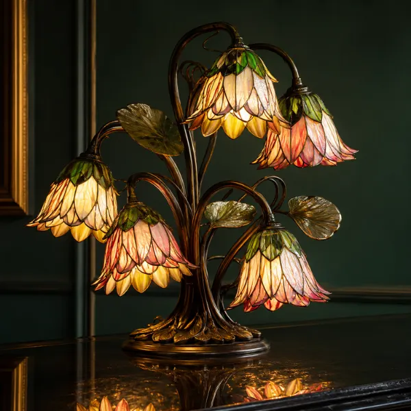 the Pond Lily Multi Arm Table Lamp