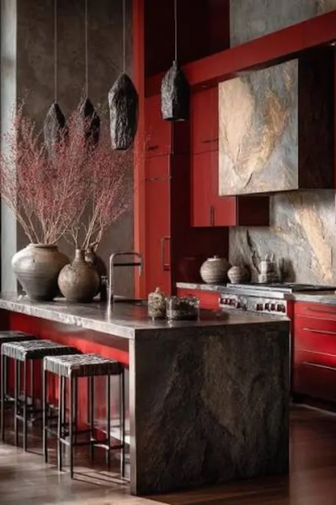 Red and Black Modern Contrast Styled to Glow the Red and Black Modern Contrast