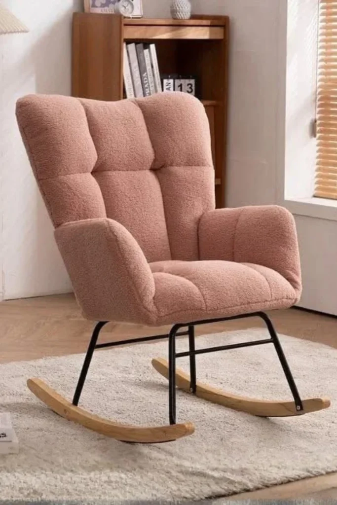 Rocking Chair Styled to Glow the Rocking Chair