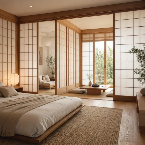 the Shoji Screen Bedroom Layout
