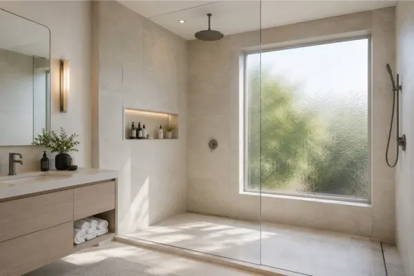 the Shower with a Window