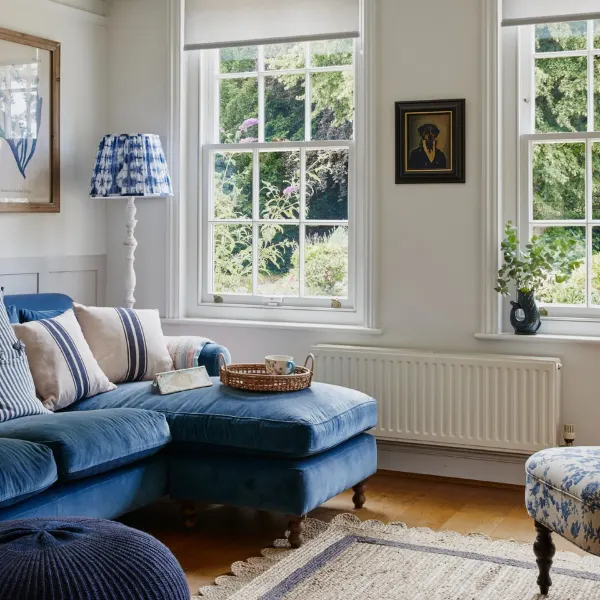 Single Statement Sofa With Breathing Room Styled to Glow the Single Statement Sofa With Breathing Room