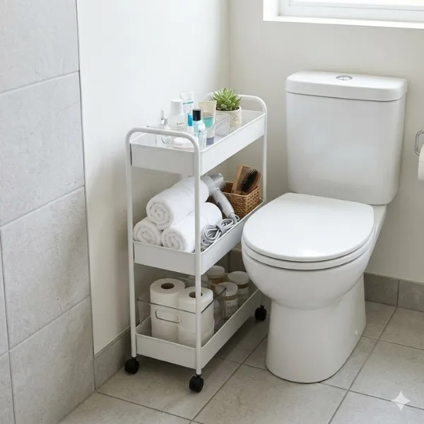 the Slim Rolling Storage Cart