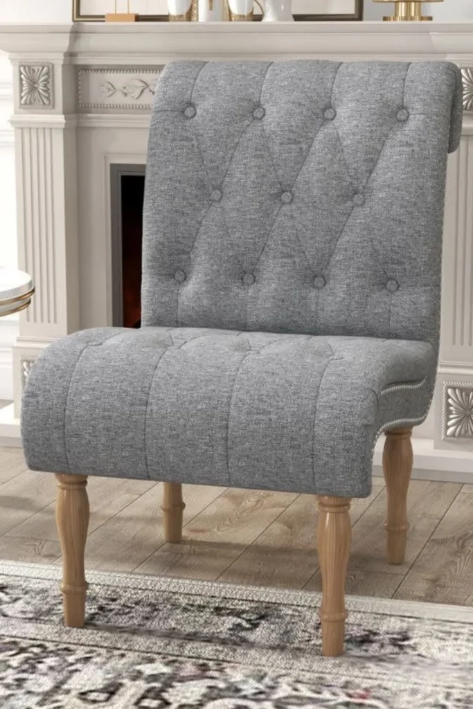 Slipper Chair Styled to Glow the Slipper Chair