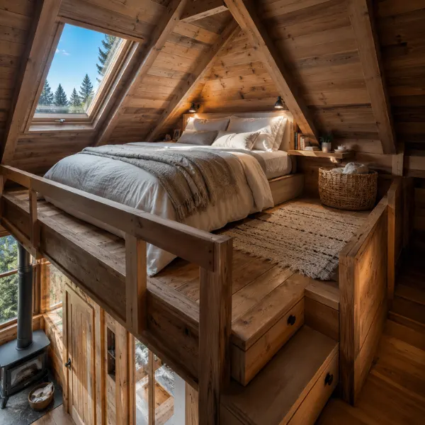 Sloped Ceiling Loft Bedroom Styled to Glow the Sloped Ceiling Loft Bedroom