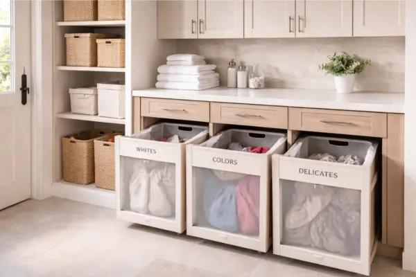 Smart hamper and sorting storage Styled to Glow the Smart hamper and sorting storage