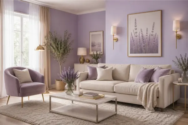 Soft Lavender Styled to Glow the Soft Lavender