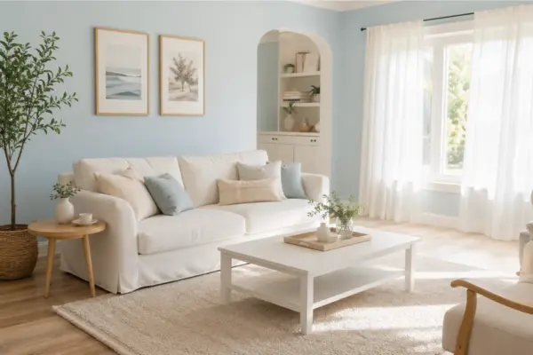 Soft and Calming Colors Styled to Glow the Soft and Calming Colors